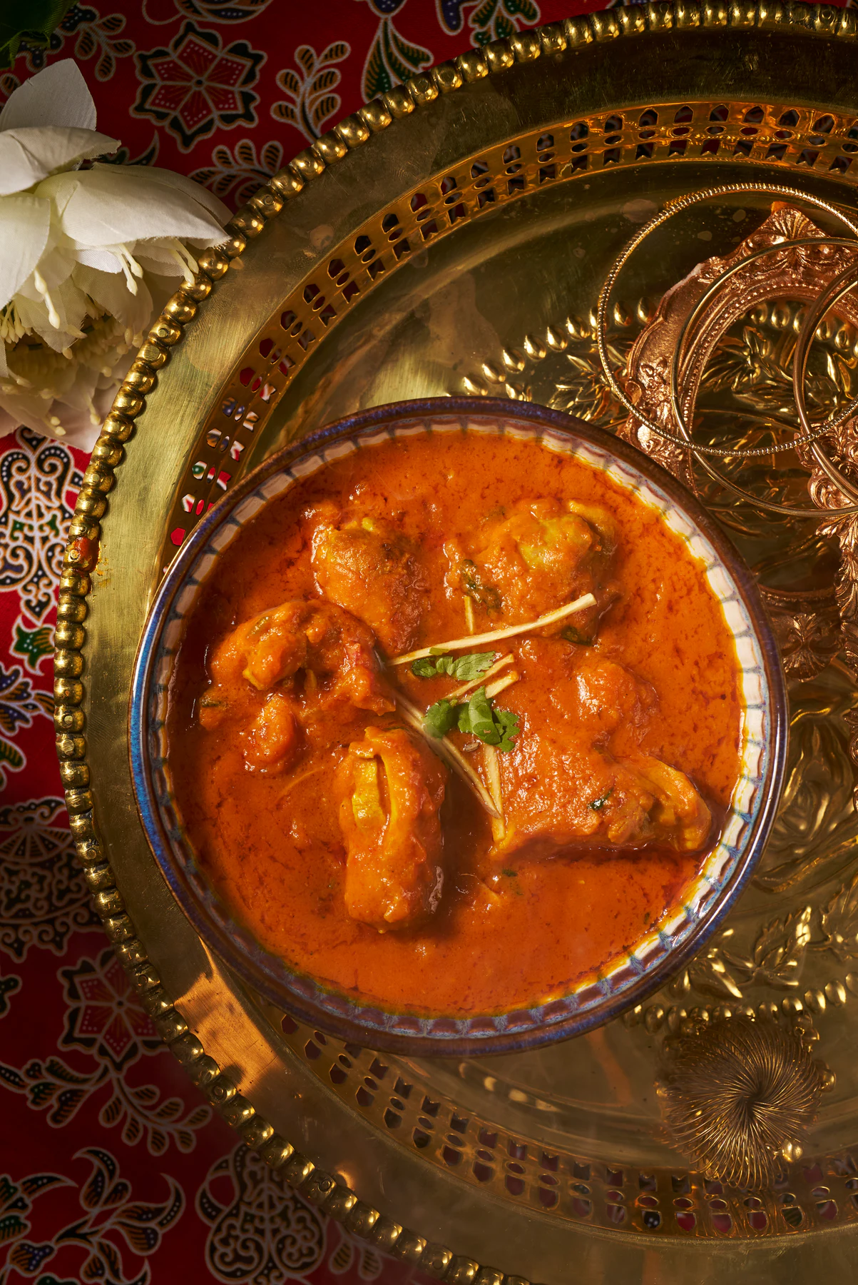 A rich Indian curry